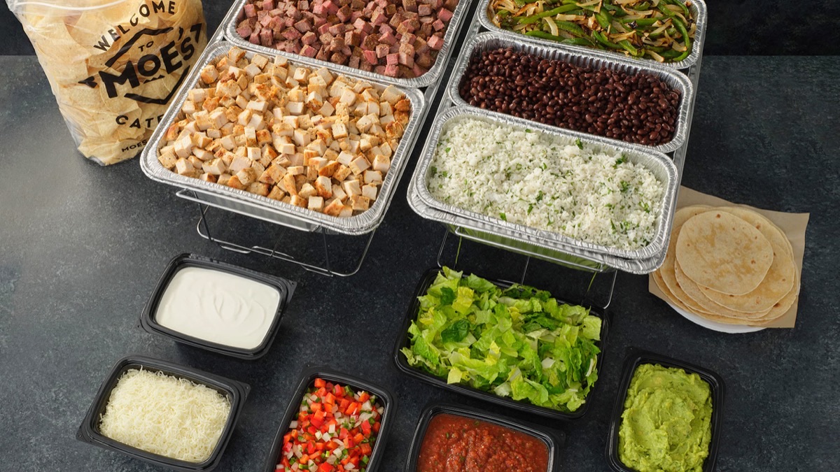 Moe's Catering Bars - Fajita, Taco, Nacho Bar