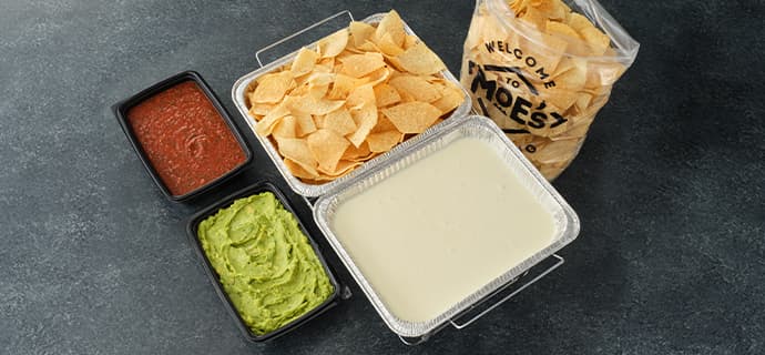 Moe's Chips, Queso, Guac & Dips Catering